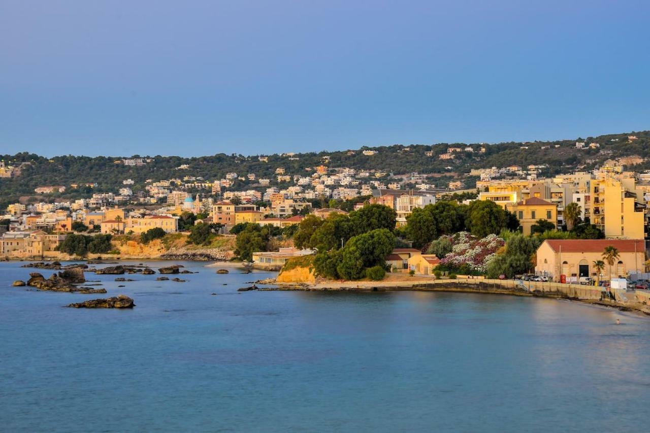 Seaside Old Venetian Harbour 1St Floor Apartment Chania  Ngoại thất bức ảnh